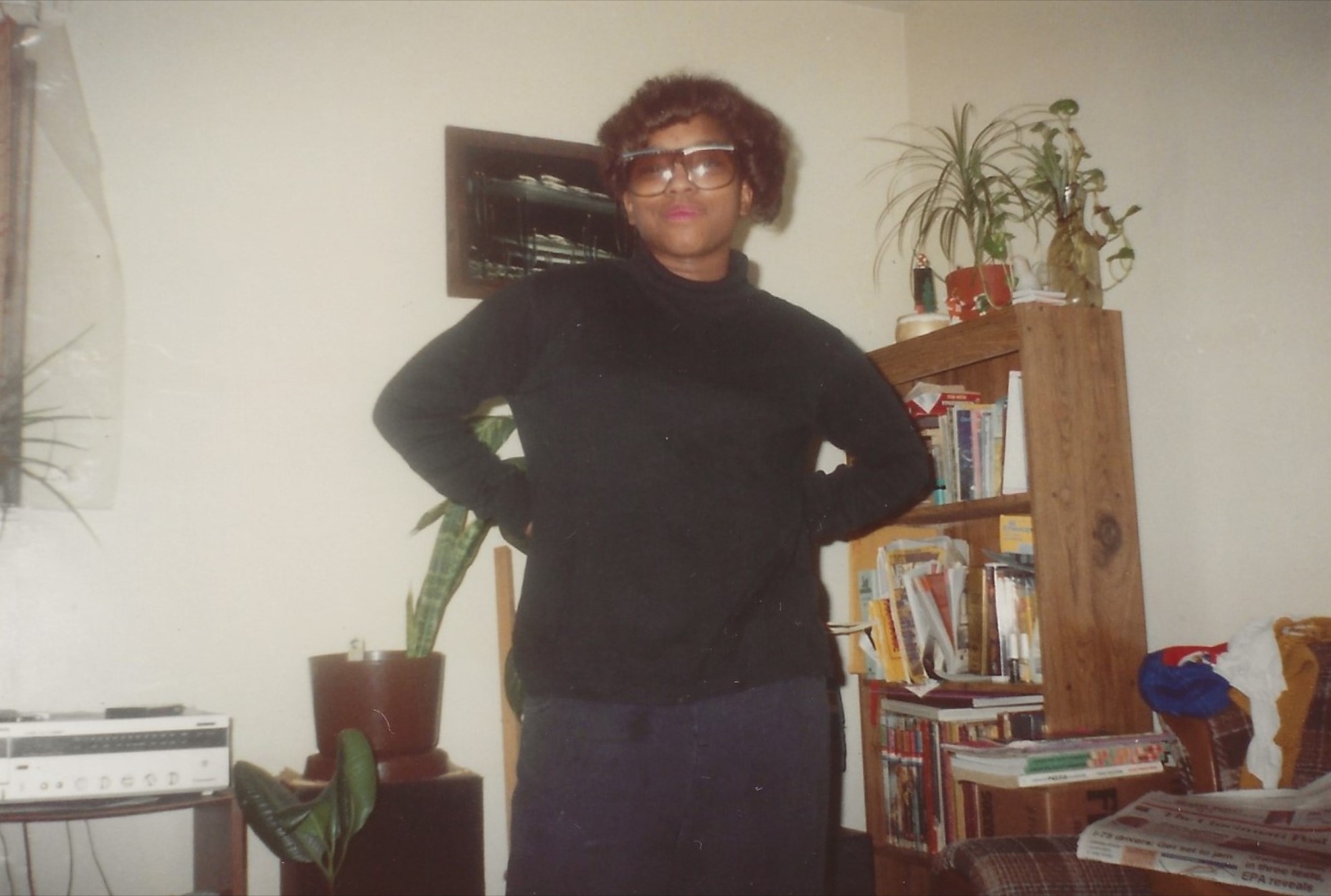 Dr. Stacey Denise in high school trying to be Allante