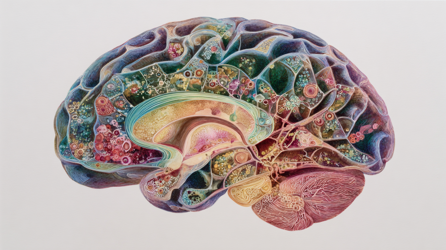Beautiful artful brain