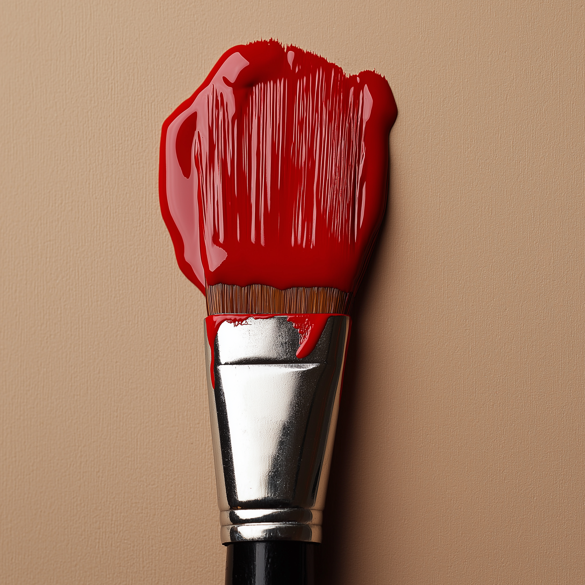 Red paint