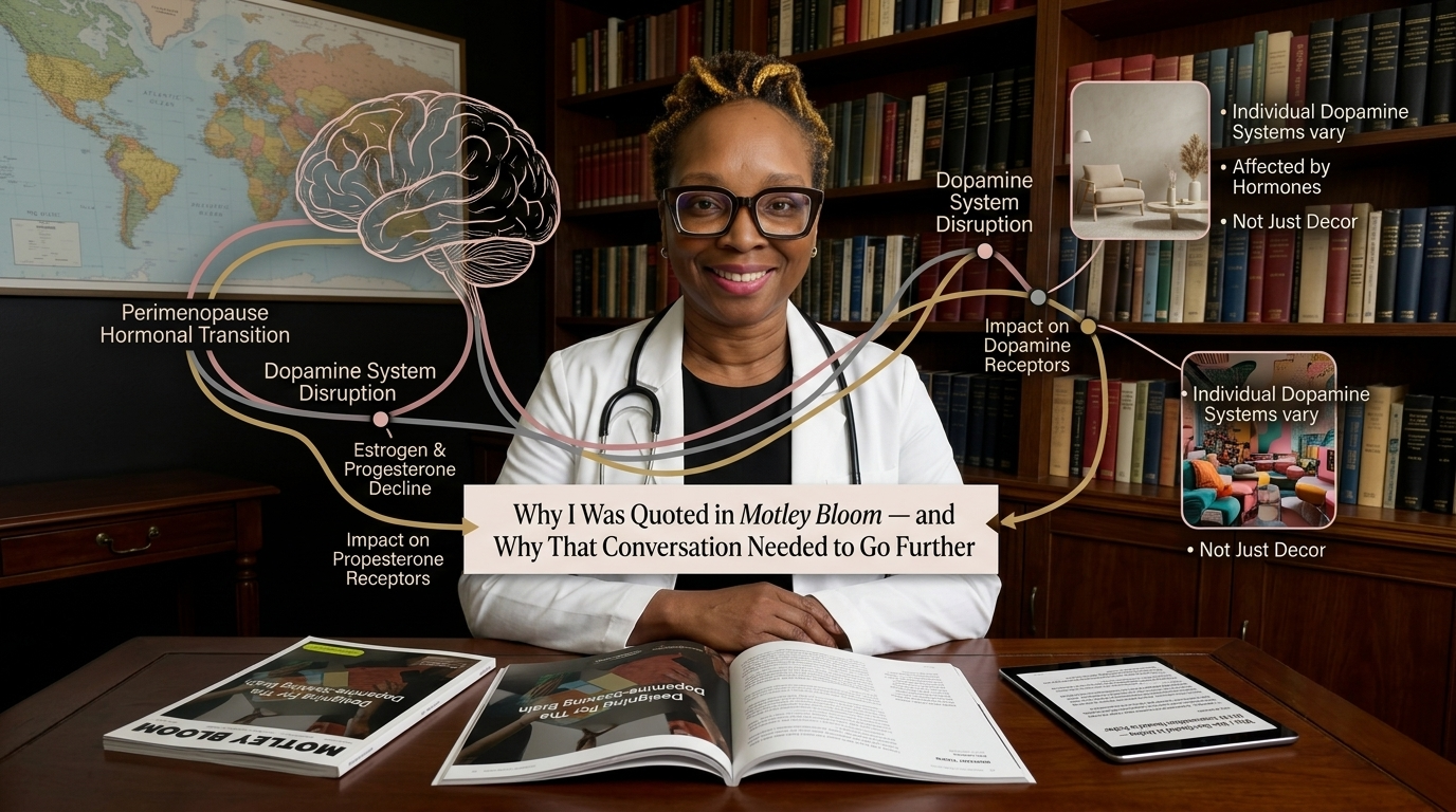 Dr. Stacey Denise with dopamine effects