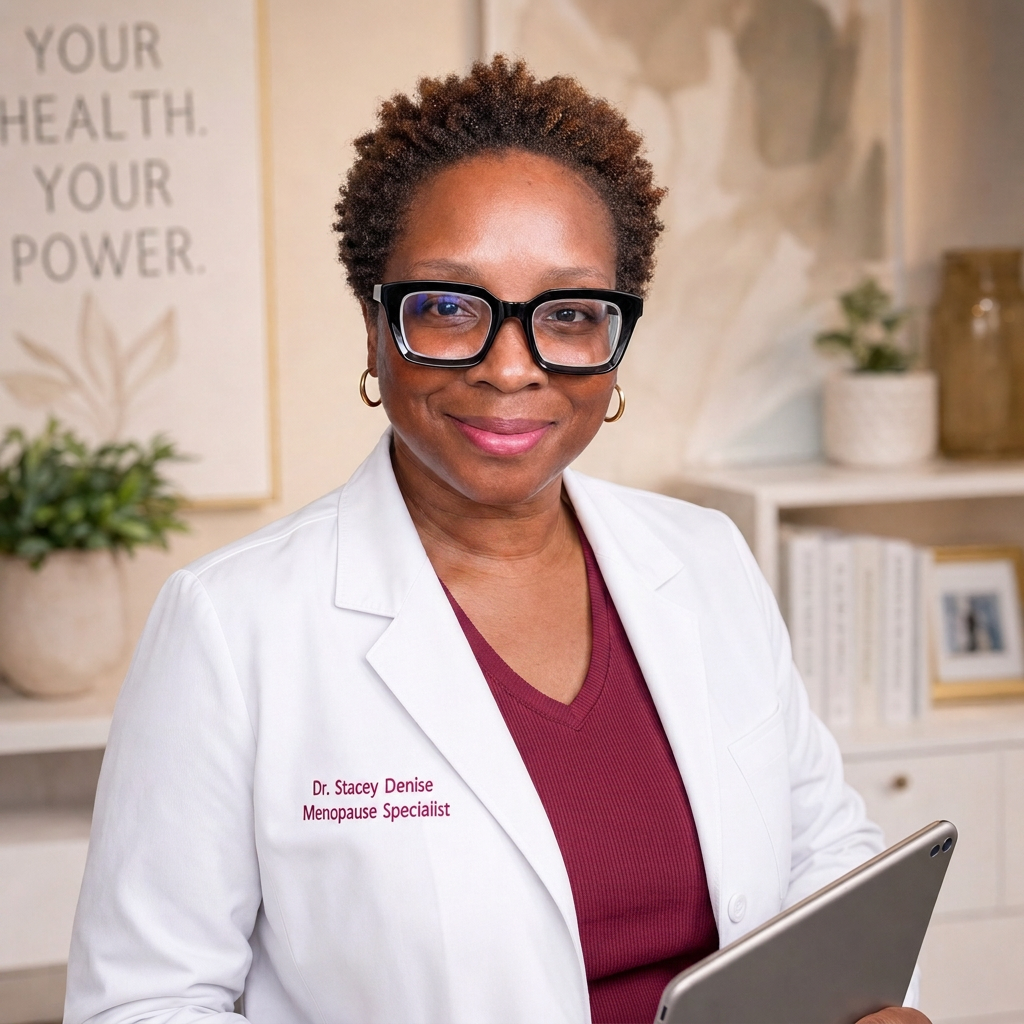 Dr. Stacey Denise speaking