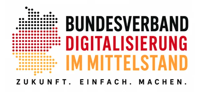 Logo Bundesverband Digitalisierung im Mittelstand – Zukunft. Einfach. Machen.