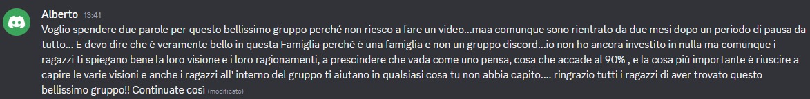 Recensione di un cliente