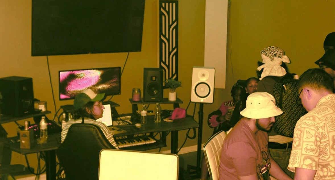 Music session at HighLife Studios Rockville