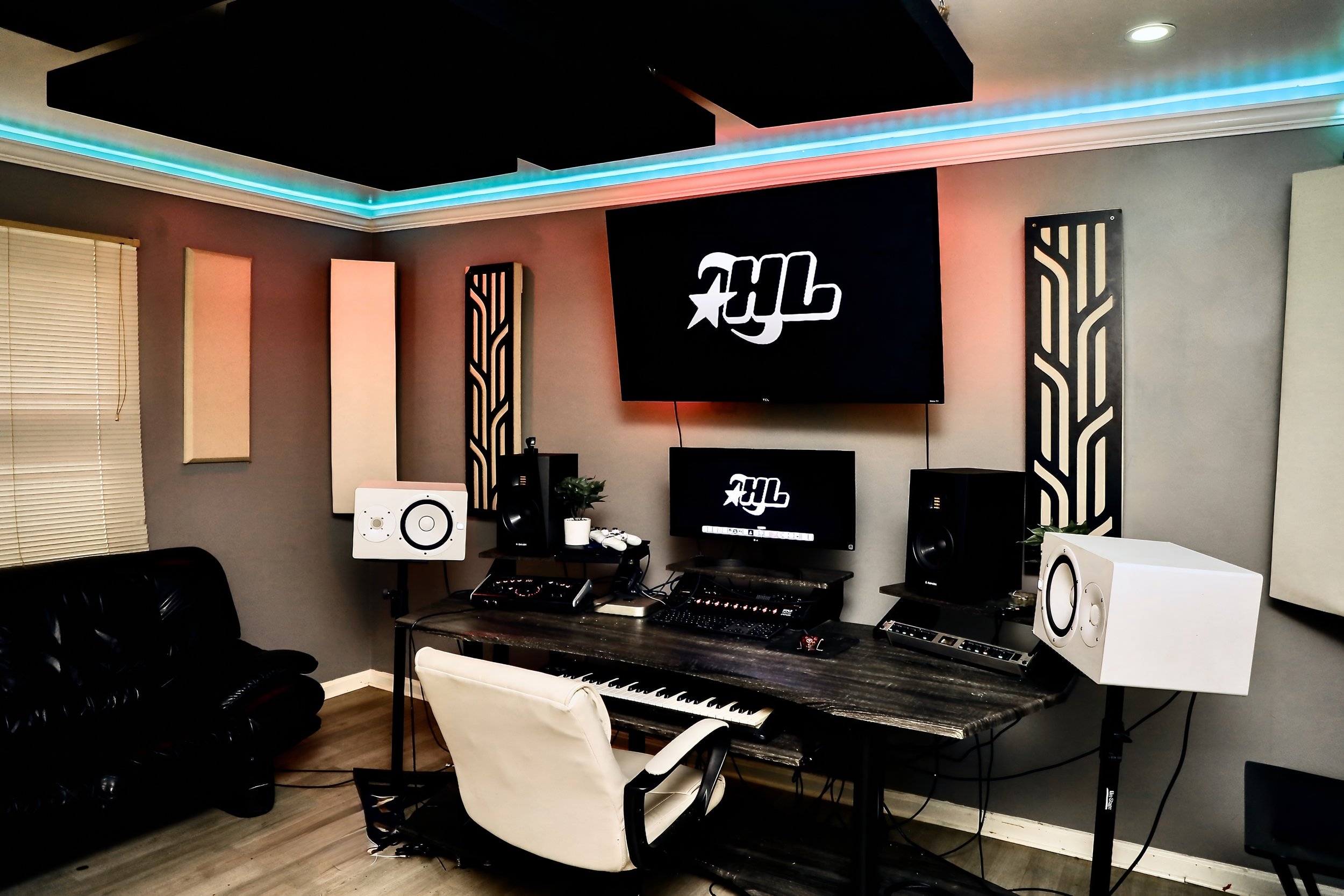 Recording setup at HighLife Studios Rockville