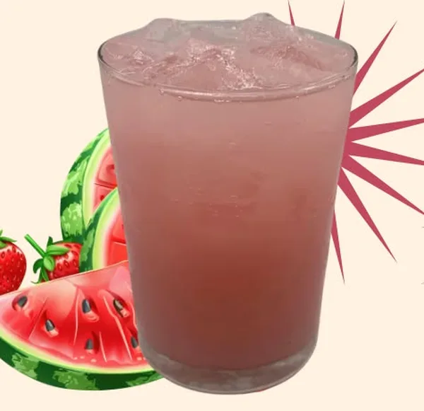 Watermelon Berry Jazzed Energy drink at Sirincci Coffee, made with watermelon and strawberry