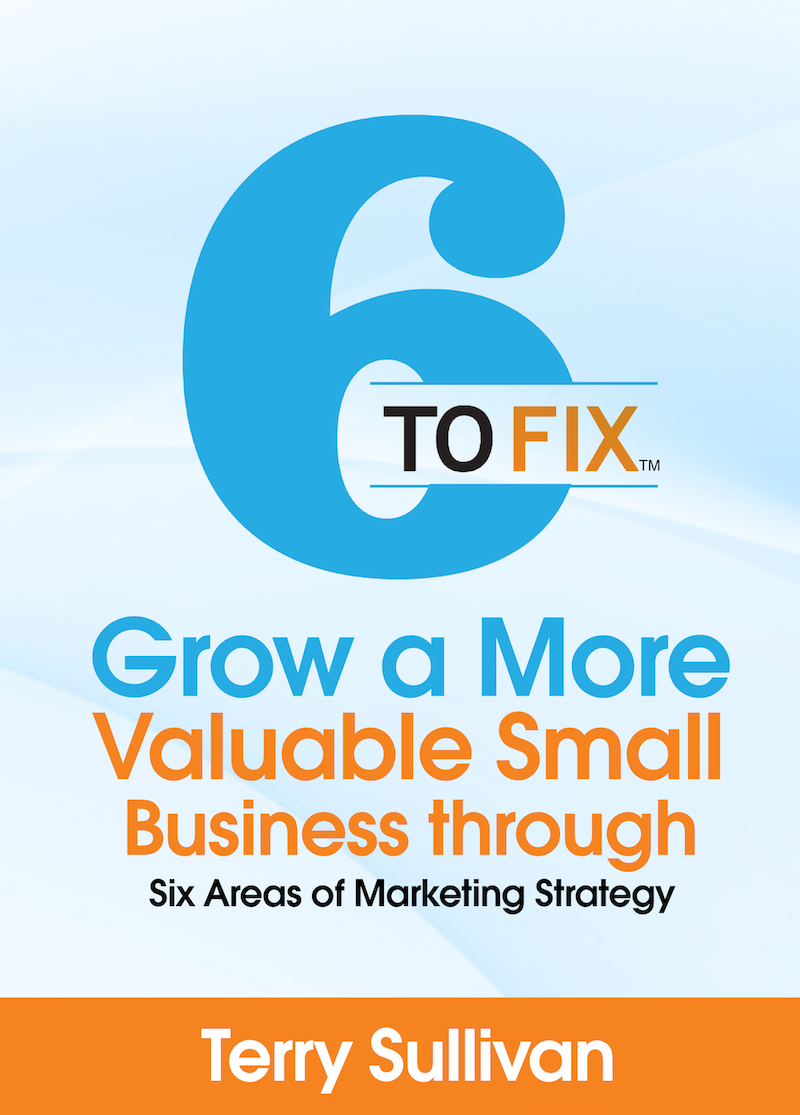 6 To Fix — Grow a More Valuable Small Business through Six Areas of Marketing Strategy, by Terry Sullivan