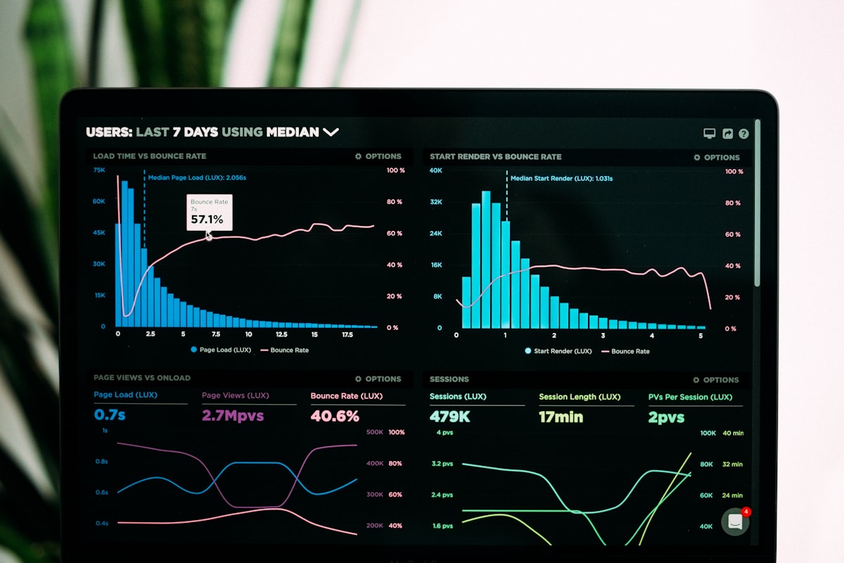 Small business owner reviewing paid invoices and cash flow dashboard after automating invoicing
