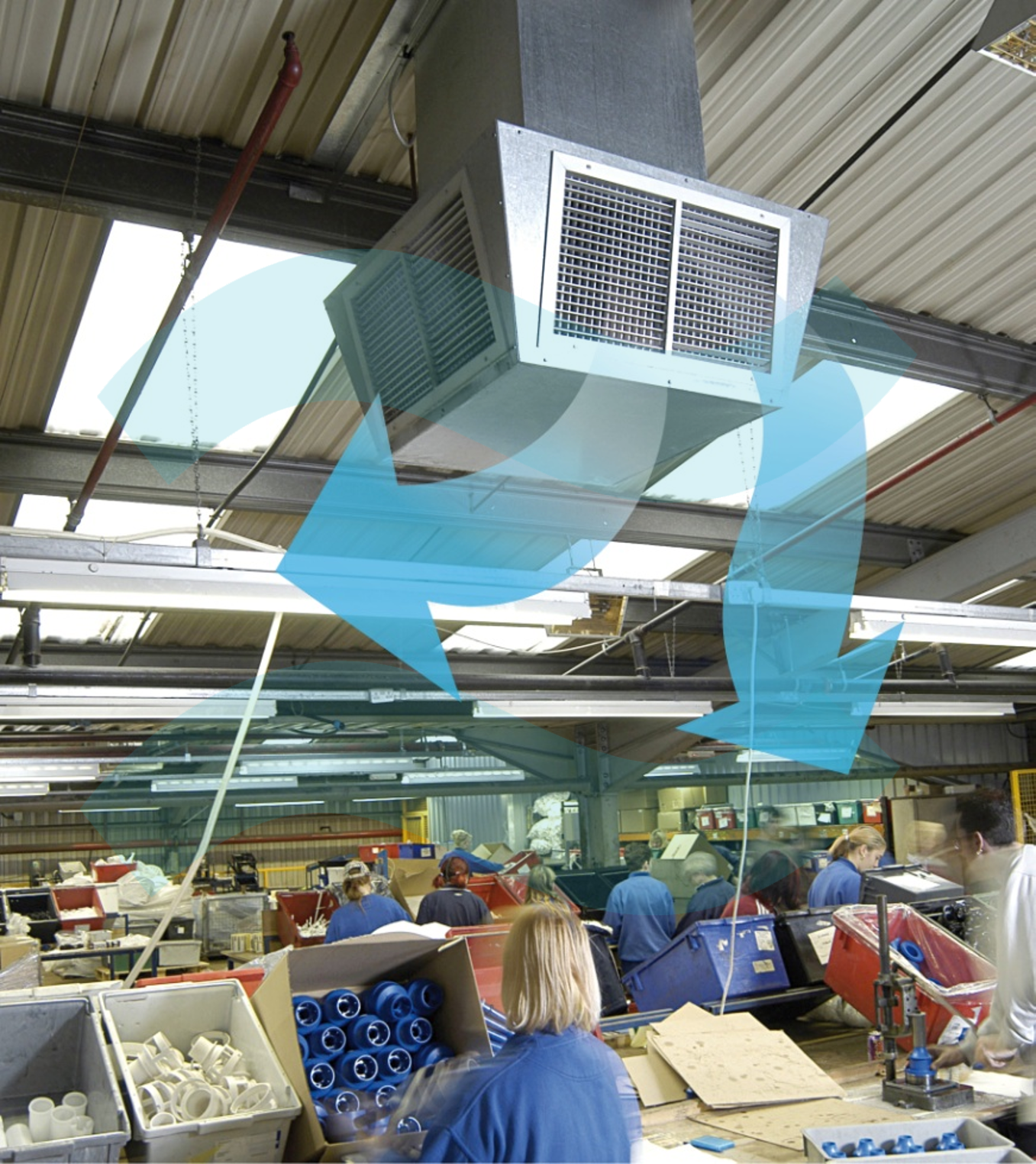 Enfriadores evaporativos industriales 