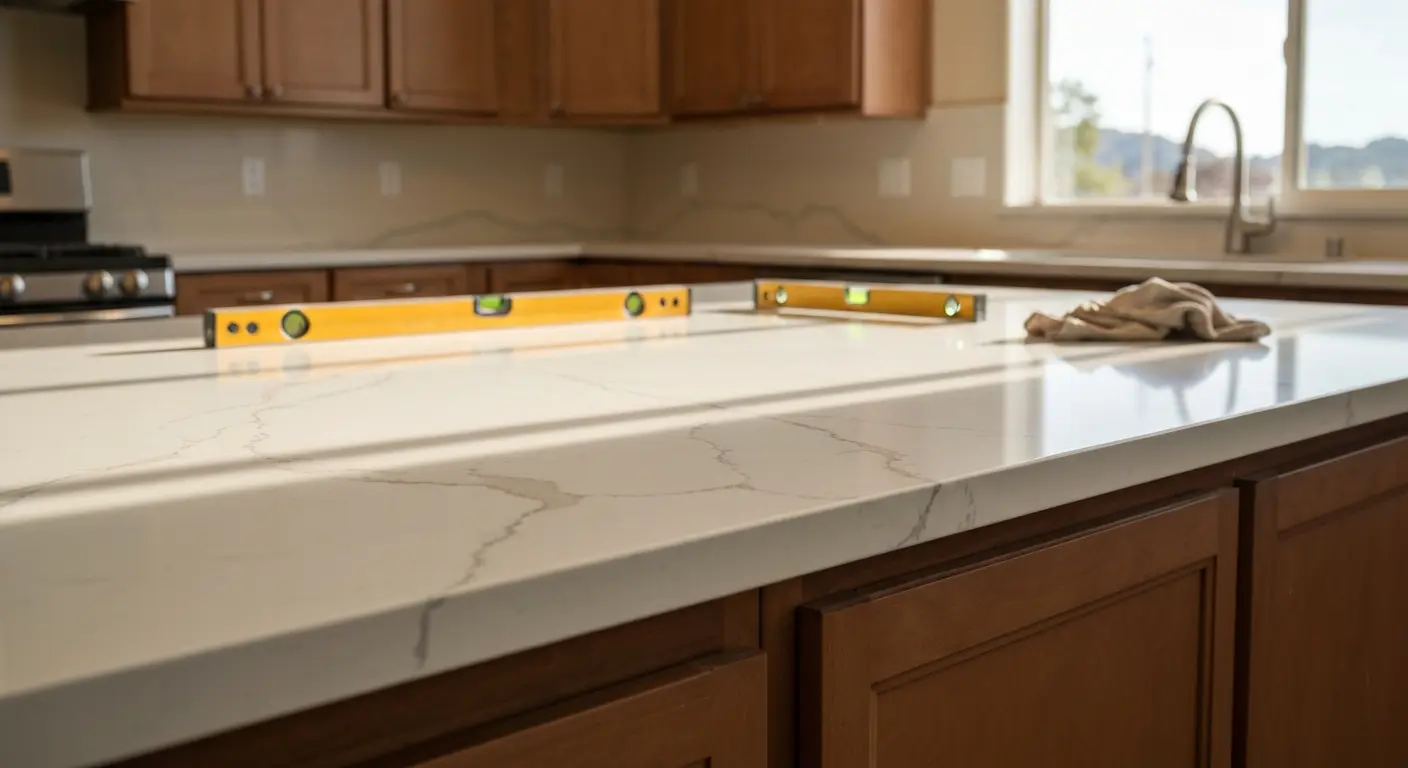 Quartz countertop installation Manteca