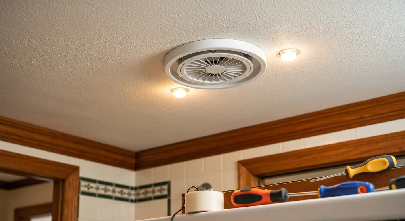 Exhaust fan installation