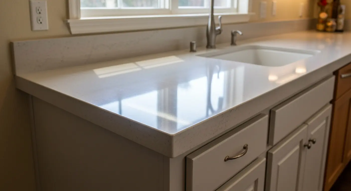 Kitchen countertop installation