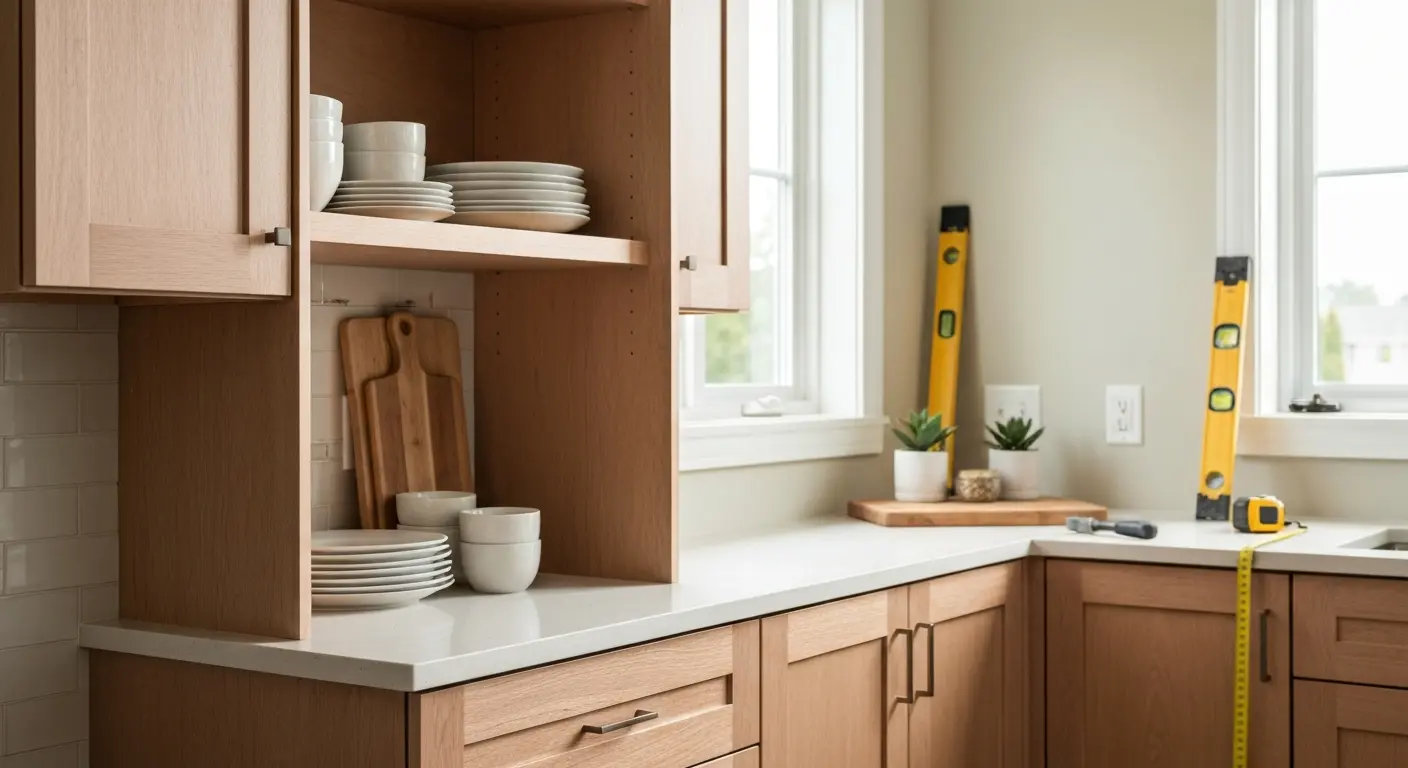 Custom kitchen cabinets