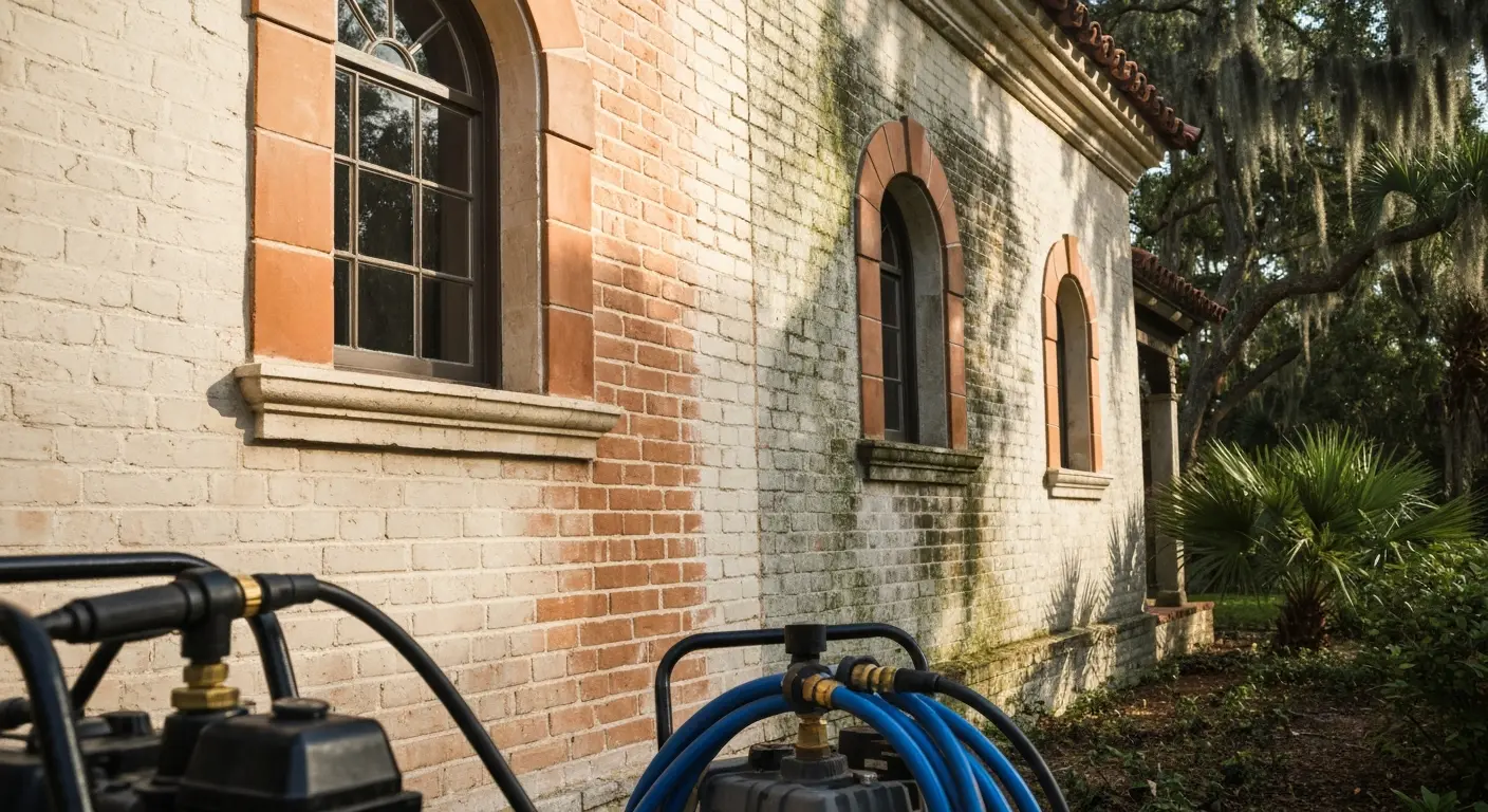 Soft washing service