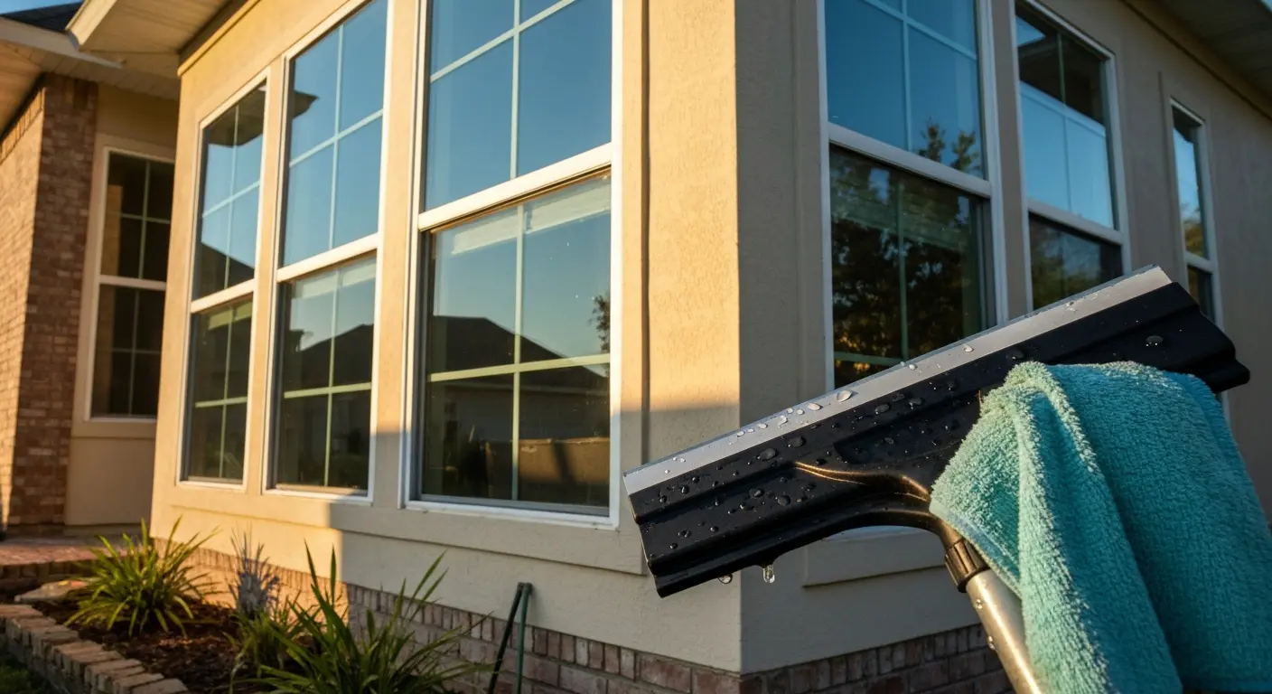 Residential window cleaning in Jacksonville