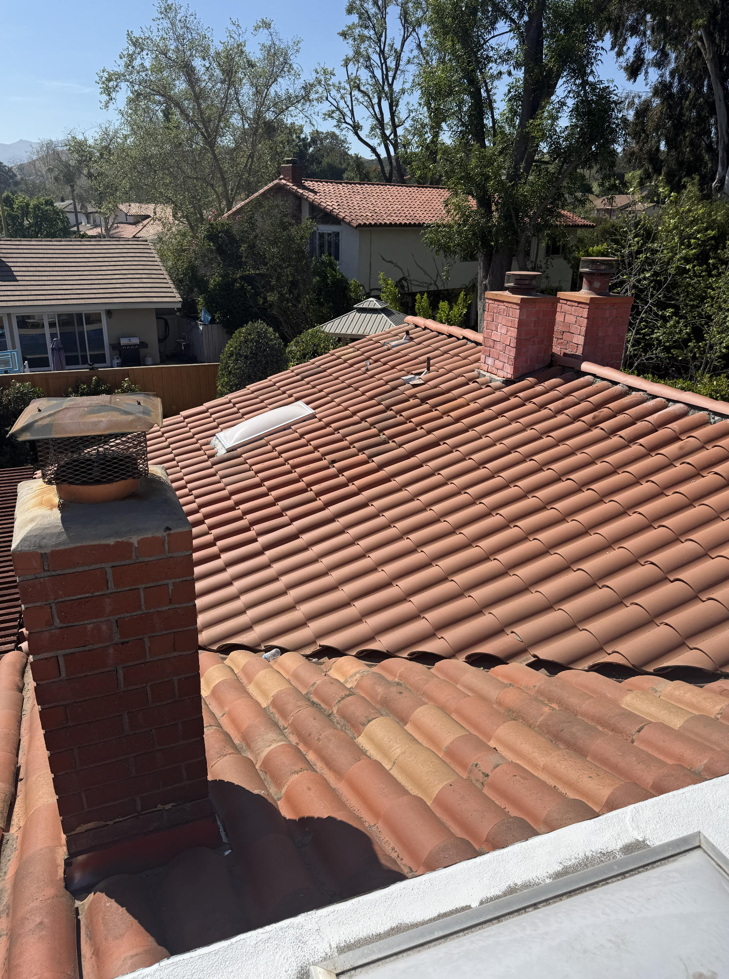 Roofing project by Sovereign Construction