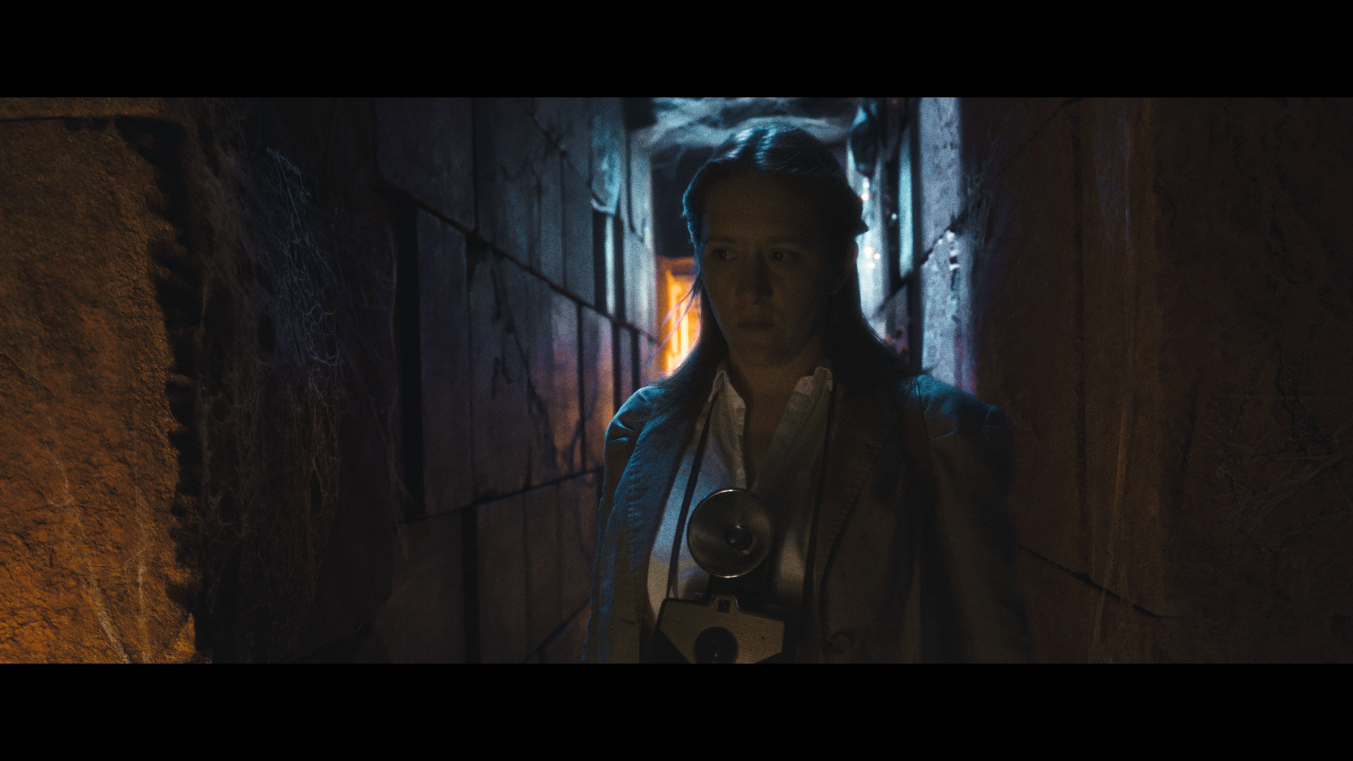 Characters placed in a cinematic Unreal Engine world