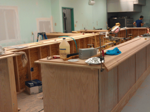 North Wildwood Custom Bar Build