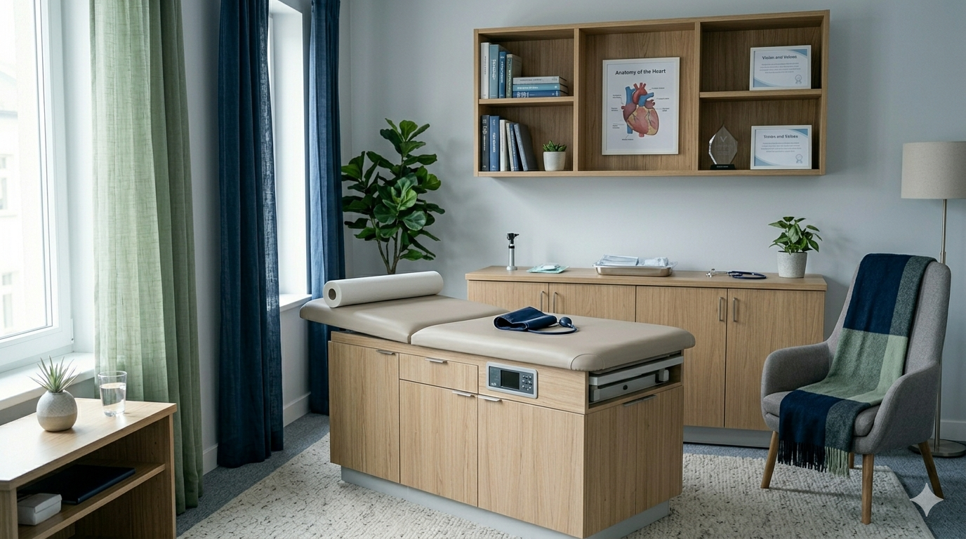 Atrinity Health Center exam room