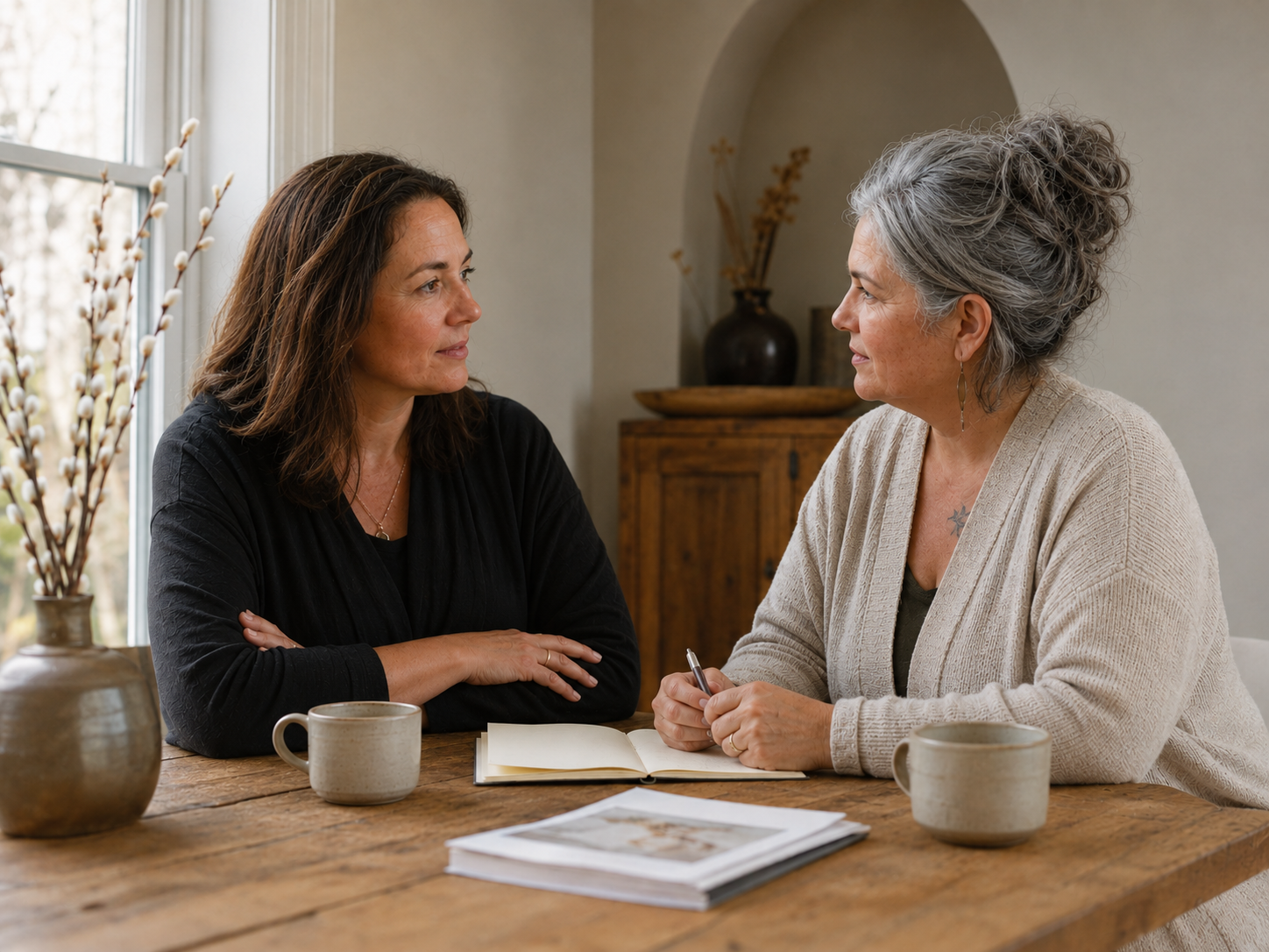 End-of-life practitioners in conversation