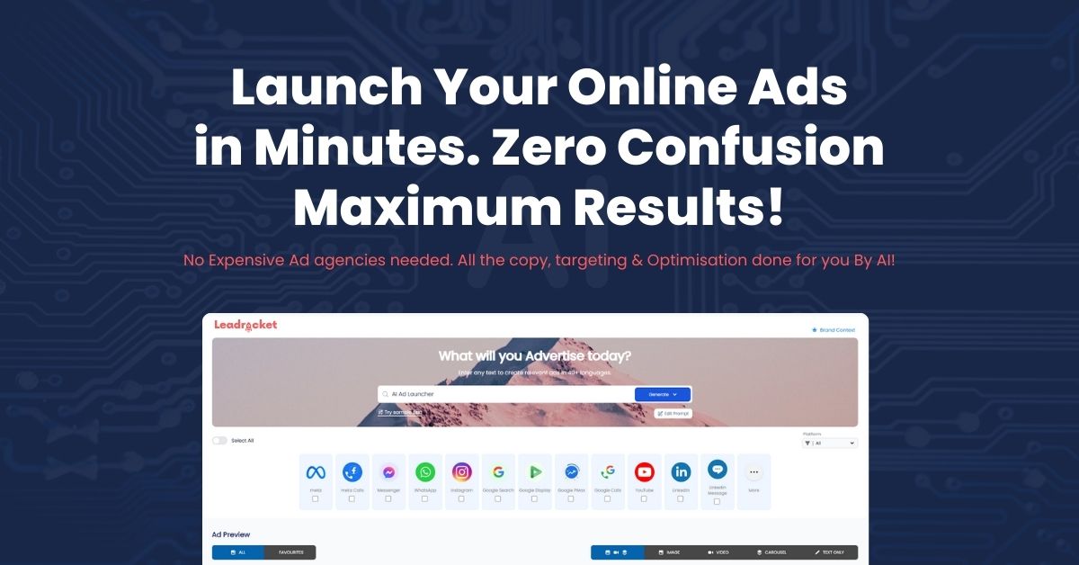 The AI Launcher For Small Businesses