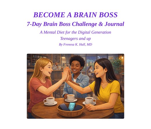 Become a Brain Boss, A Mental Diet for the Digital Generation, teen edition cover