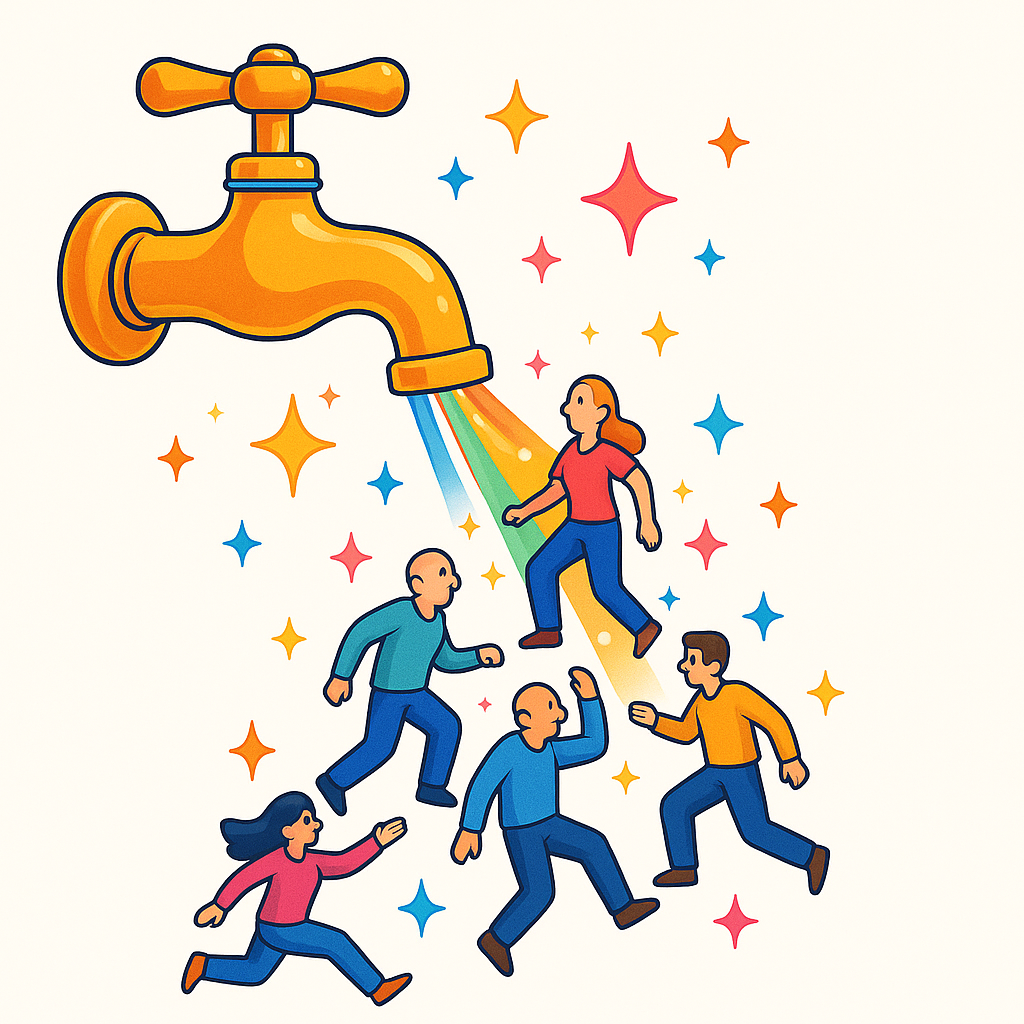 Magic Marketing Faucet