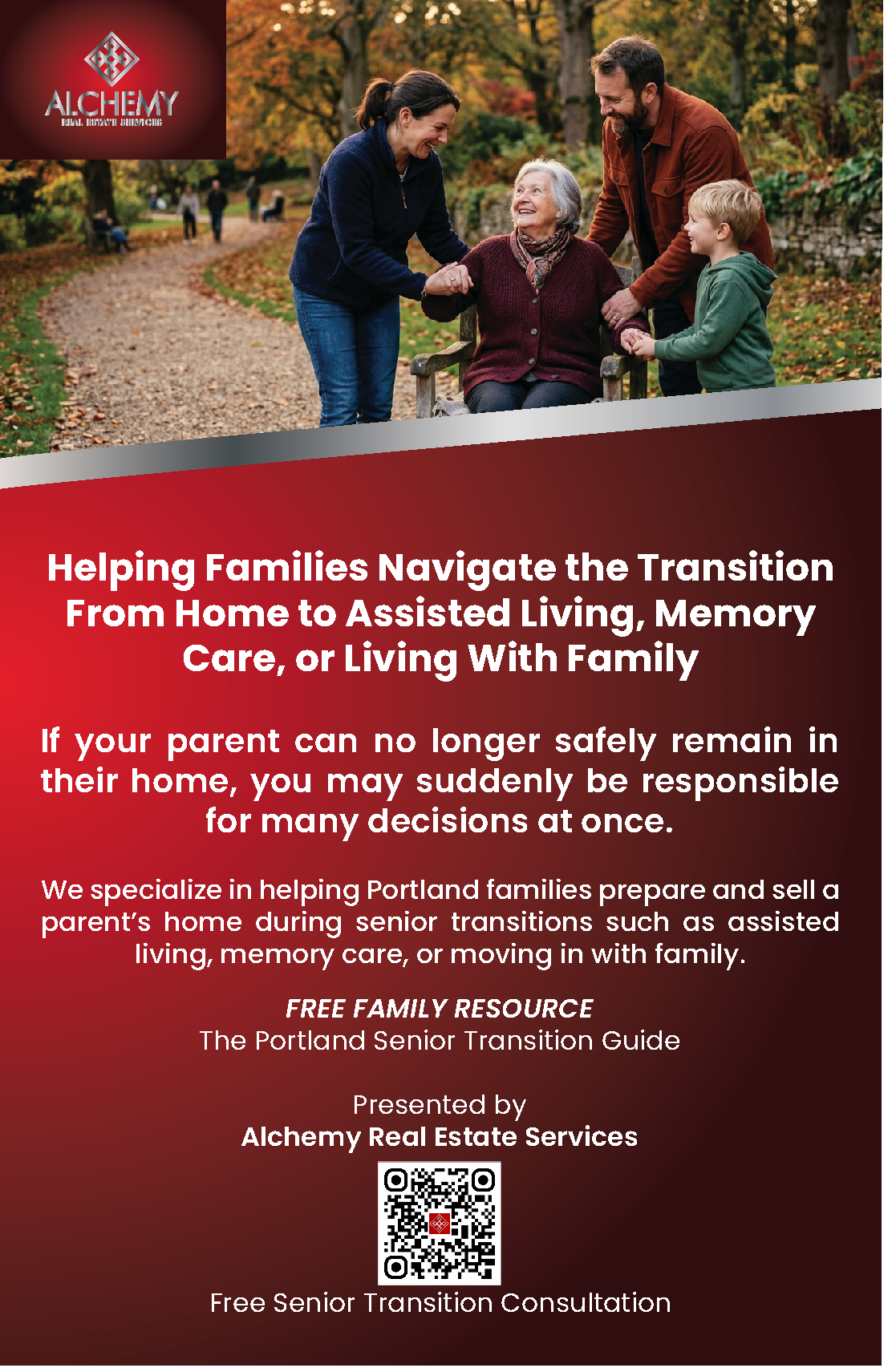 Free Senior Transition Guide eBook cover