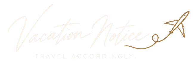 Vacation Notice
