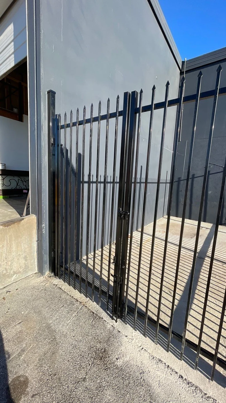 Commercial iron fencing in Fort Worth, Texas