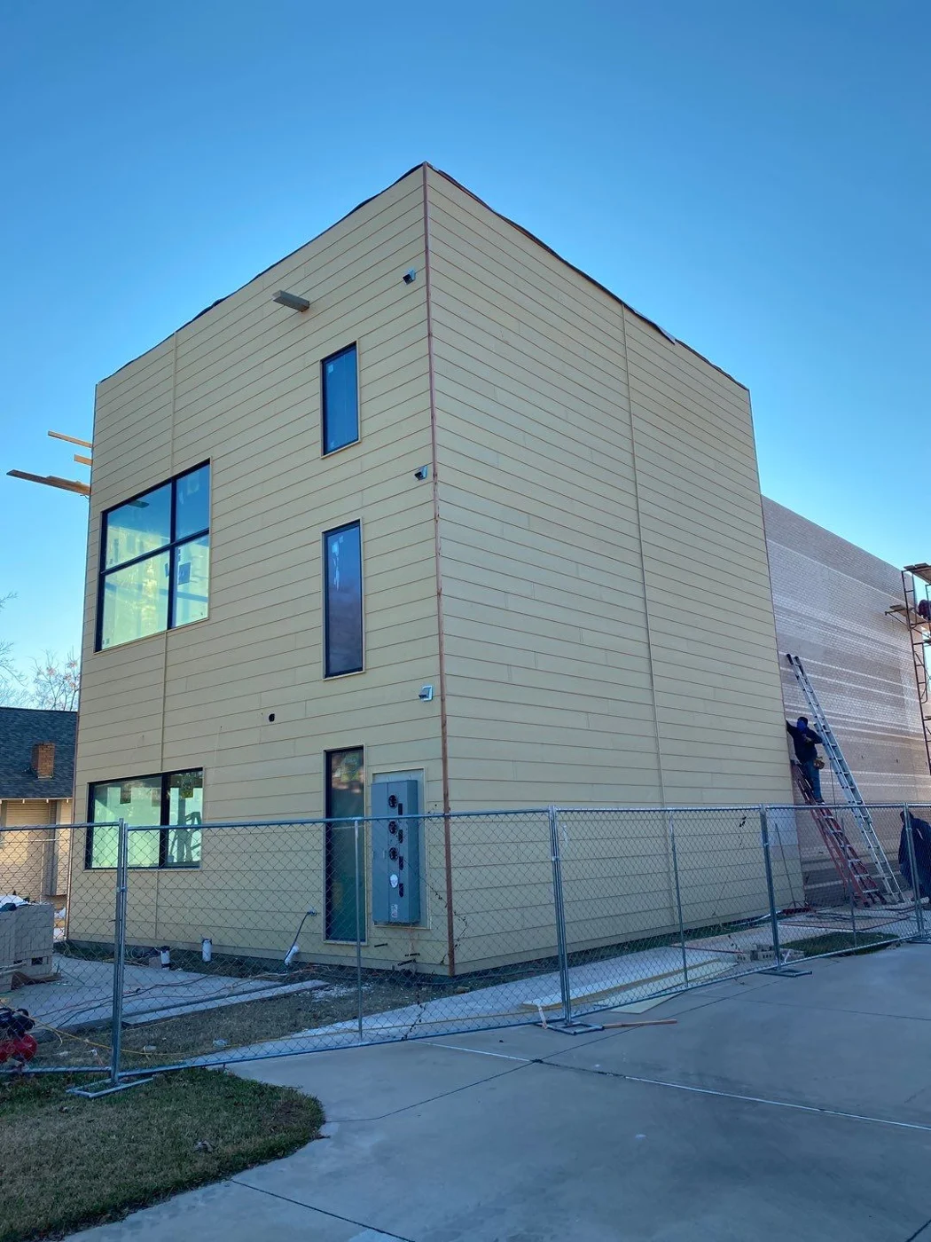 Commercial exterior siding in Fort Worth, Texas