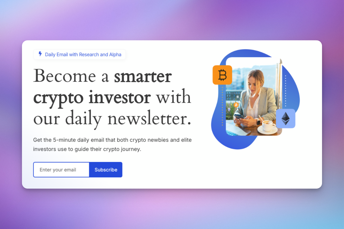 Wealtcamp: The Daily Crypto Email