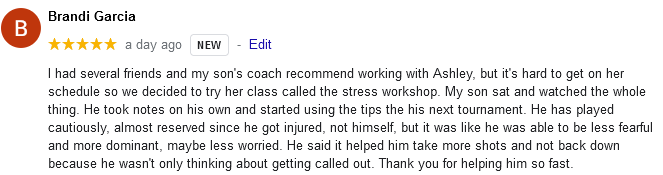 Customer testimonial