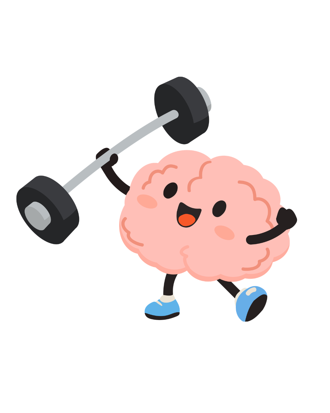 Brain training illustration