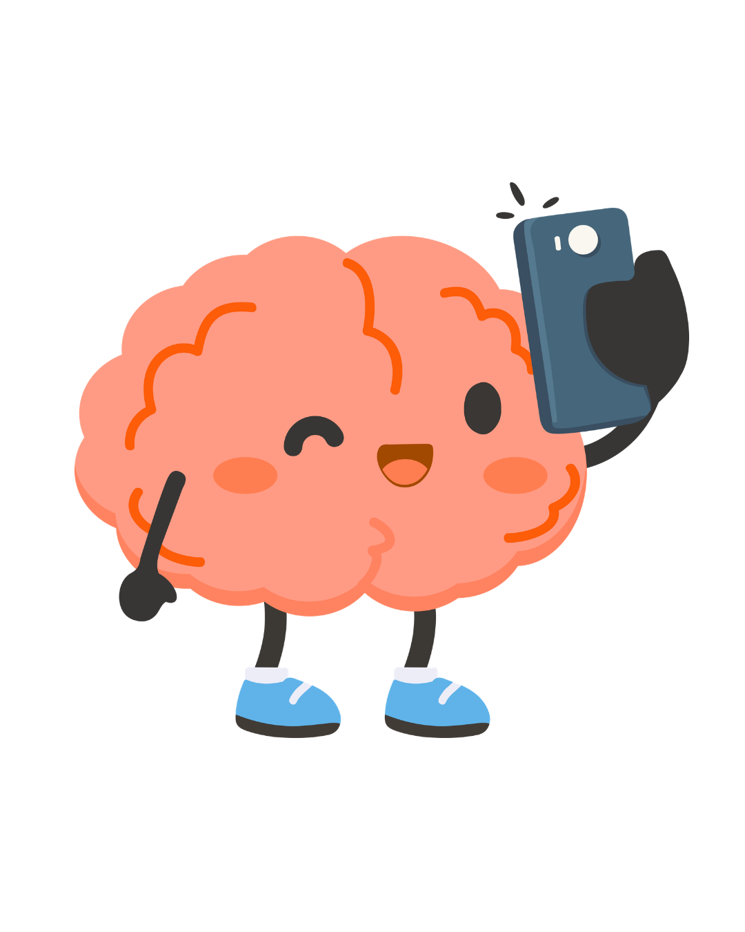Brain training illustration