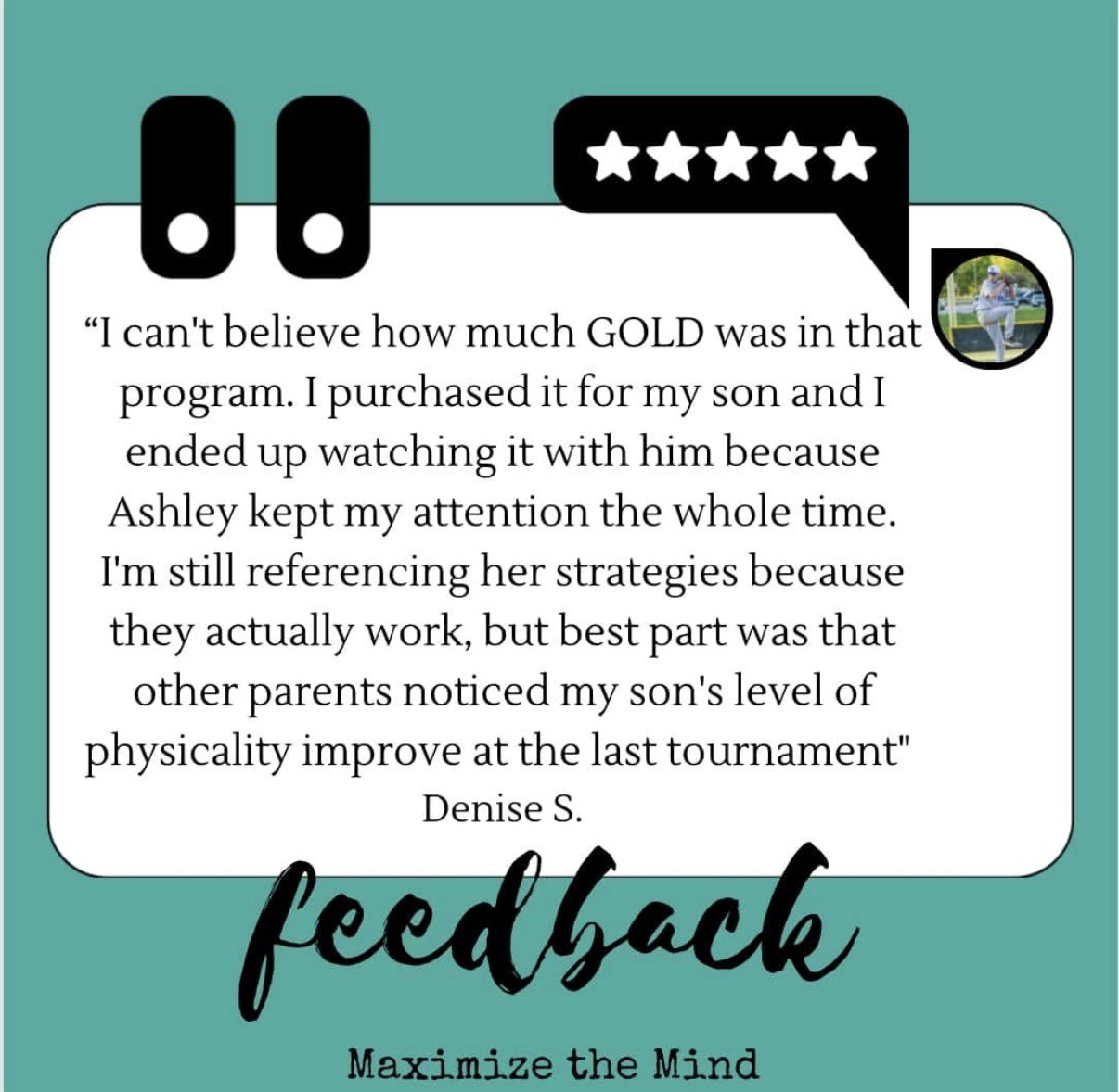 Customer testimonial