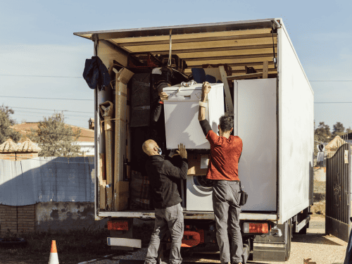 Small equipment moving in Stockton