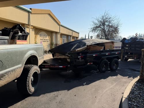 Aggregate hauling Stockton