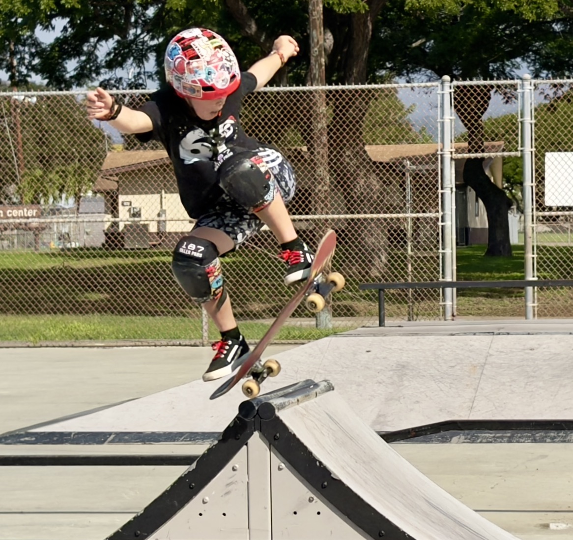 skateboarding