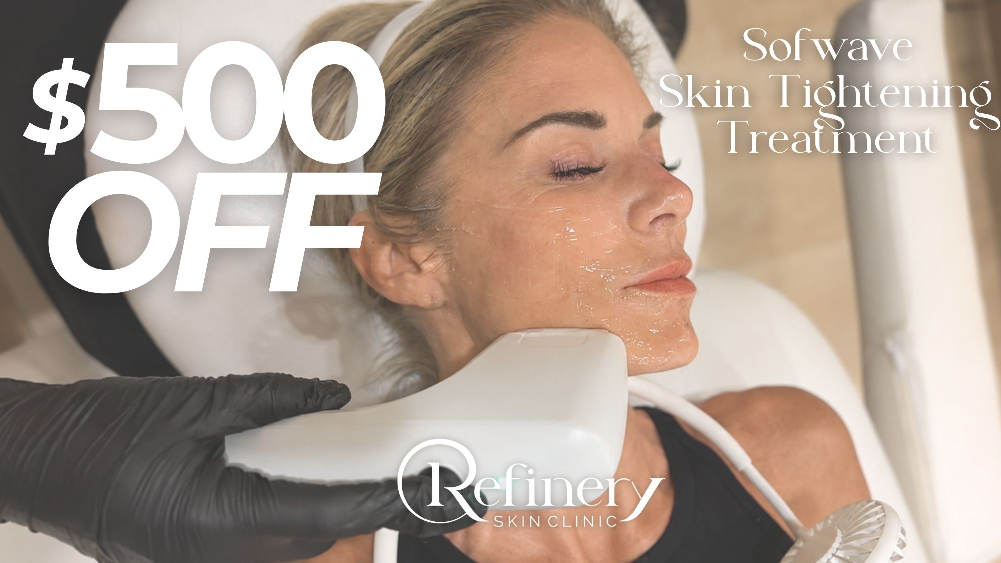 The Refinery Skin Clinic - $500 Off Sofwave Skin Tightening Treatment