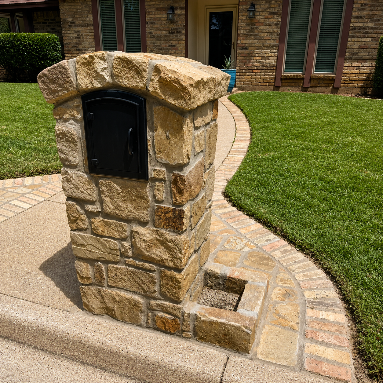 Masonry contractor project — Pfleger Masonry Arlington, TX