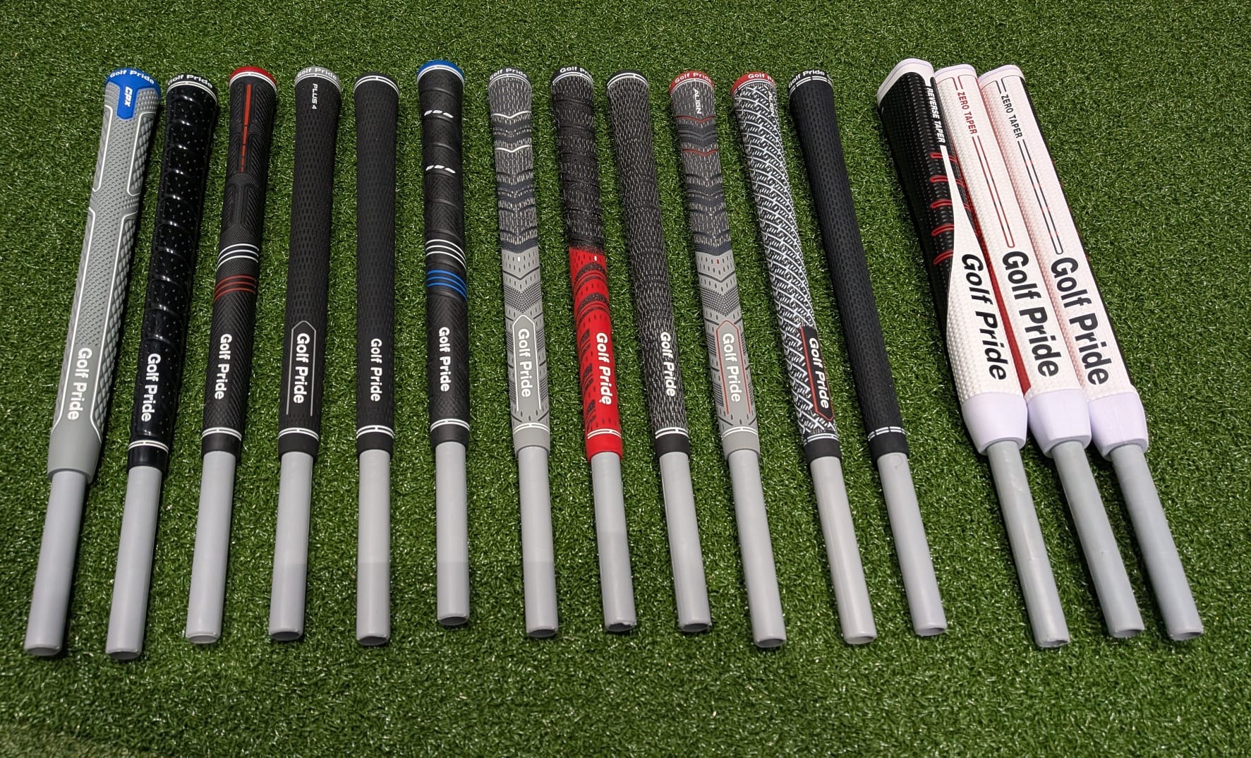 Regripping — professional golf club workshop