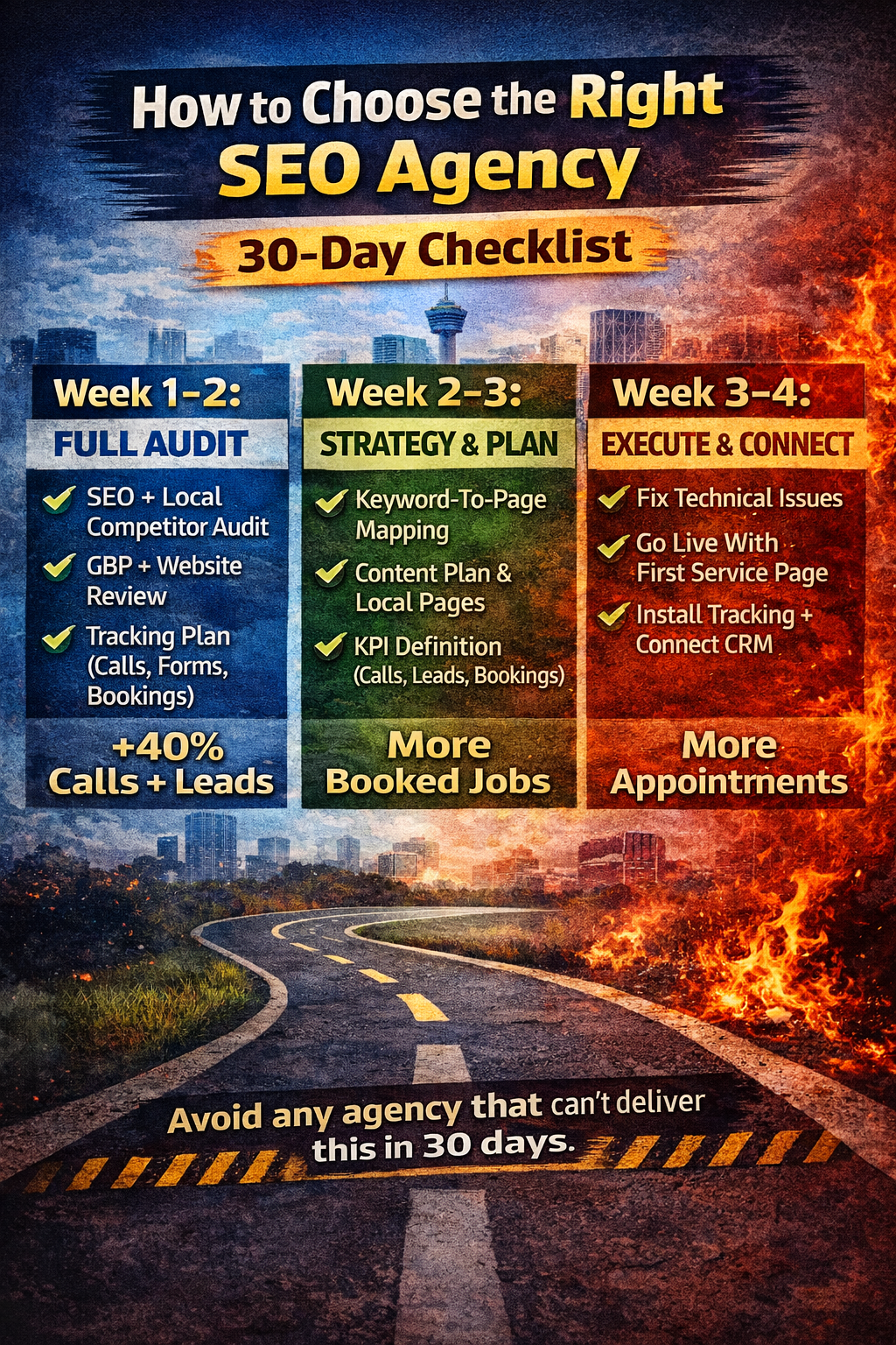How to Choose the Right SEO Agency (30-Day Checklist)