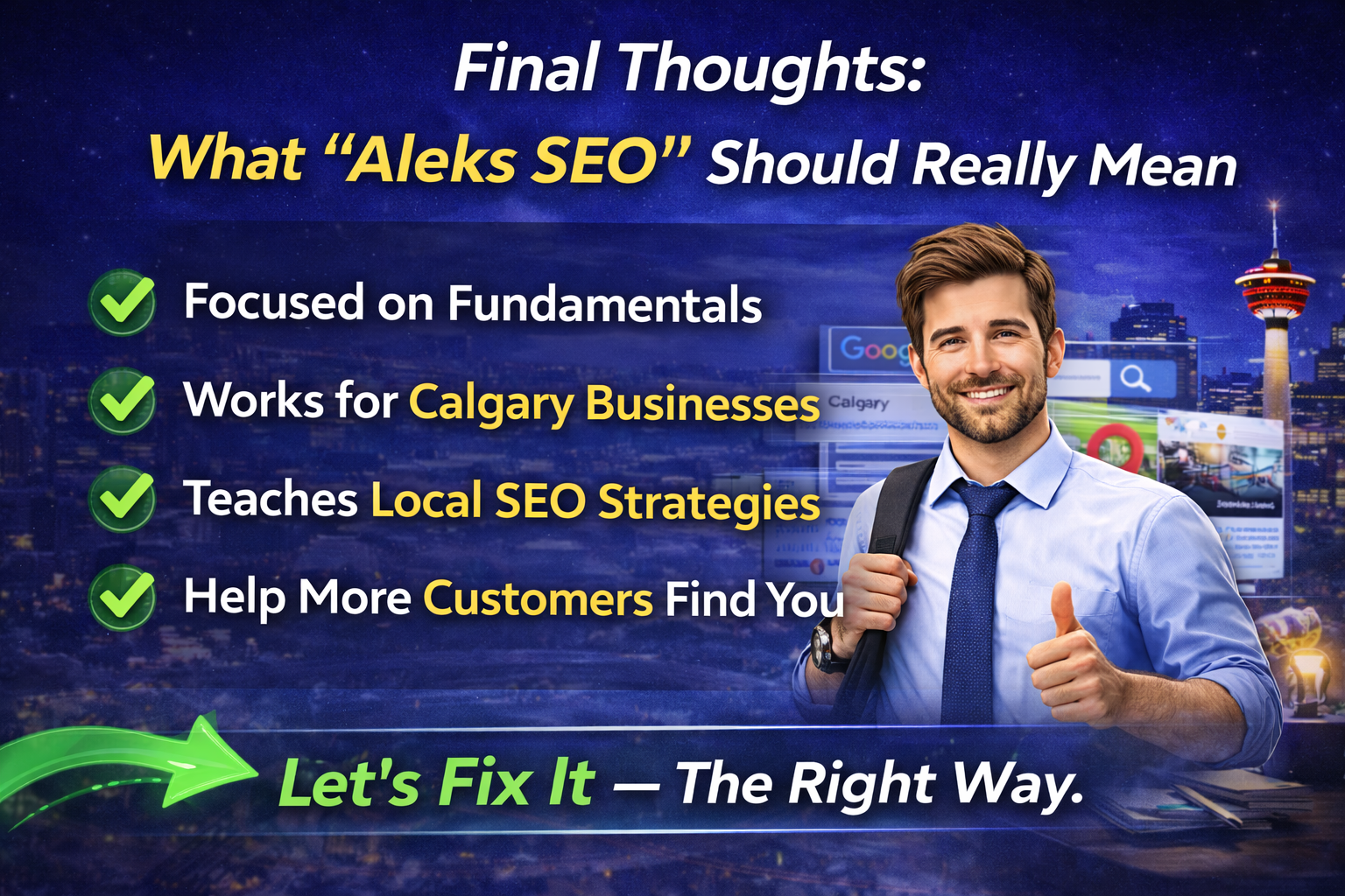 Final Thoughts: What “Aleks SEO” Should Really Mean