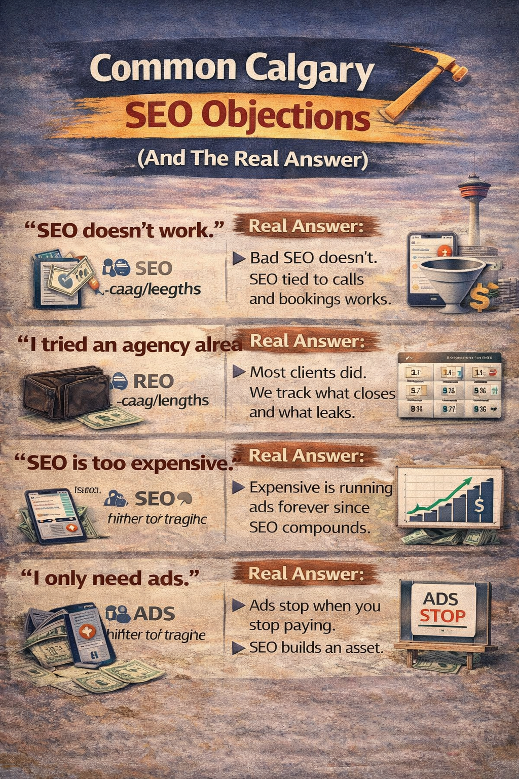 Common Calgary SEO Objections (And The Real Answer)