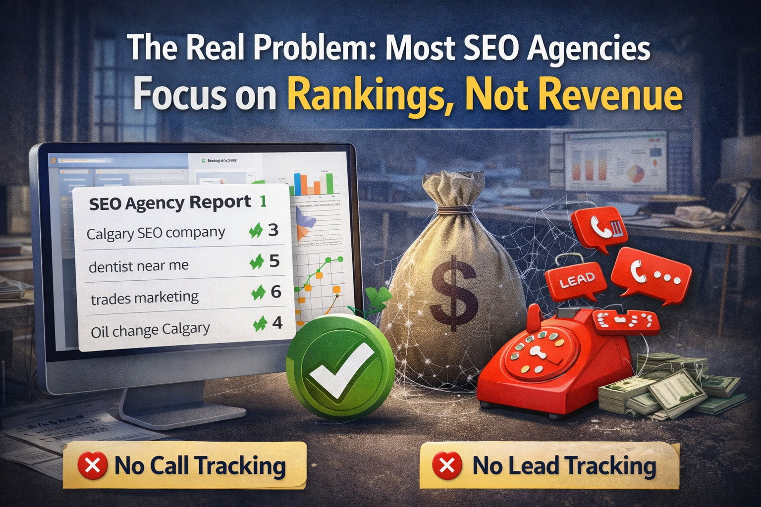 The Real Problem: Most SEO Agencies Focus on Rankings, Not Revenue