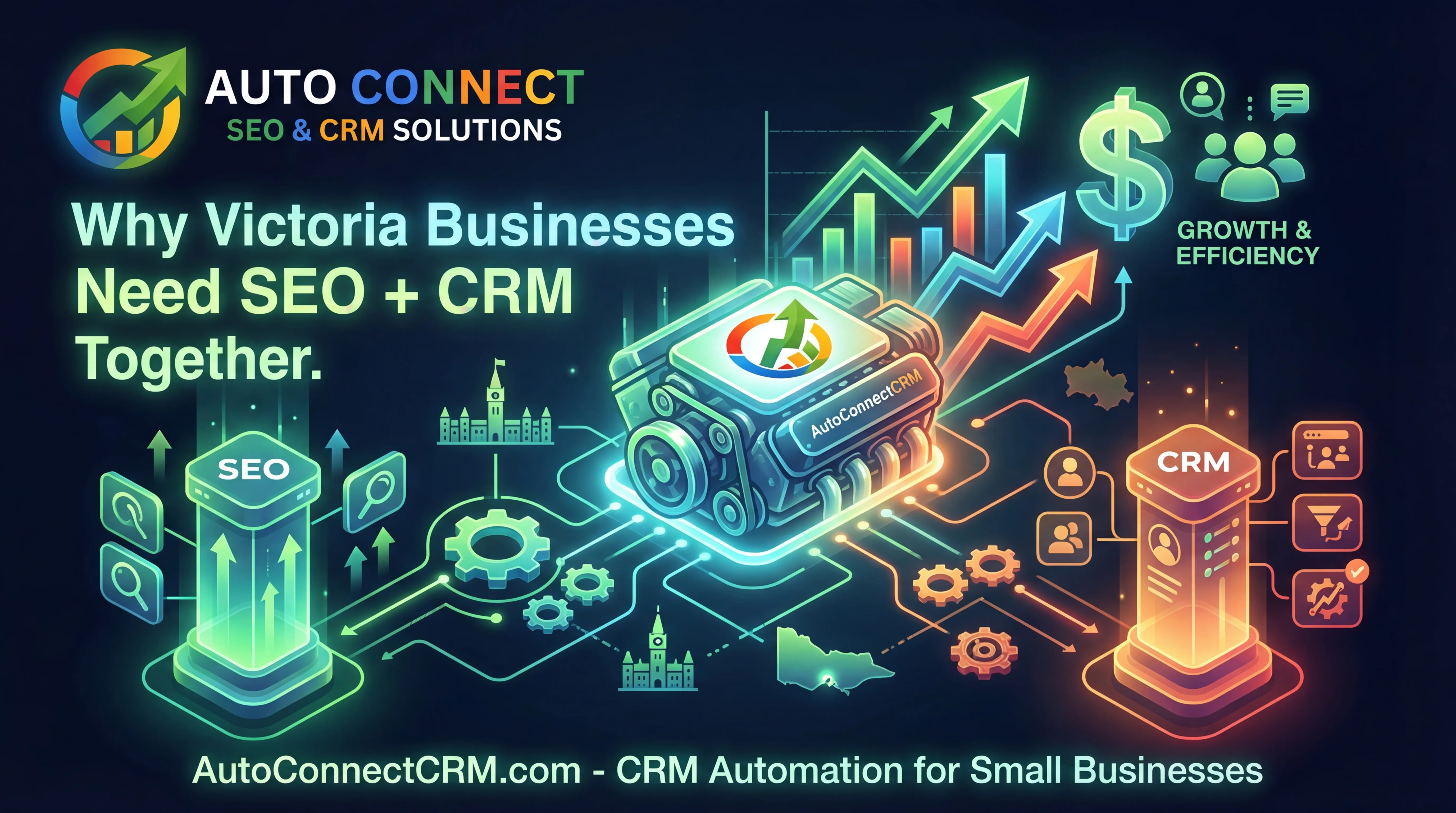 Why Victoria Businesses Need SEO + CRM Together