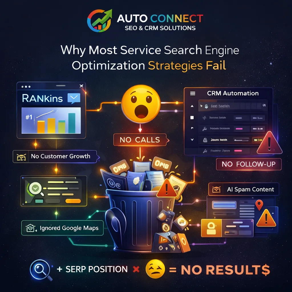 Why Most Service Search Engine Optimization Strategies Fail