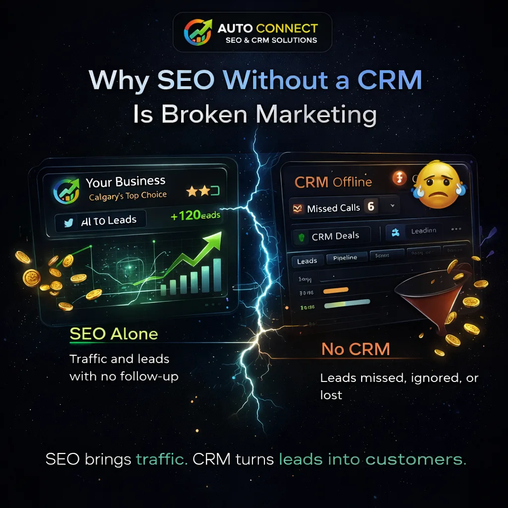 Why SEO Without a CRM Is Broken Marketing