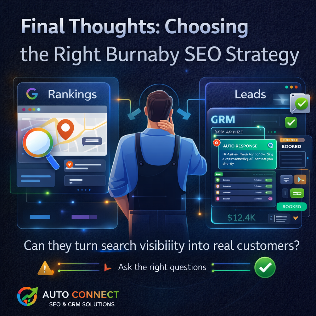 Final Thoughts: Choosing the Right Burnaby SEO Strategy